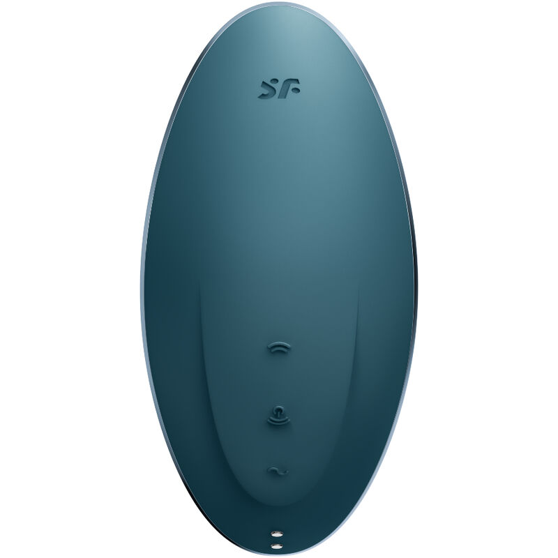 SATISFYER - VULVA LOVER 1 AIR PULSE STIMULATOR & VIBRATOR BLUE - Image 3