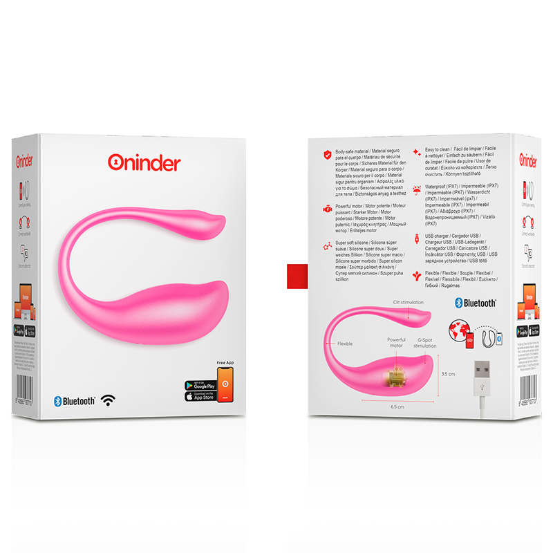 ONINDER - NAIROBI VIBRATING EGG PINK - FREE APP - Image 6