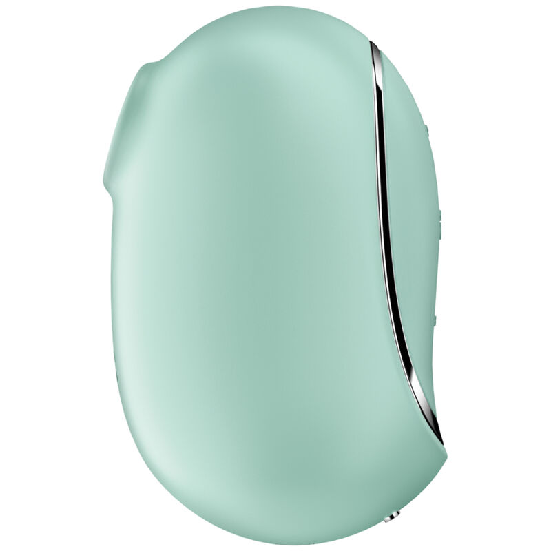 SATISFYER - PRO TO GO 2 DOUBLE AIR PULSE STIMULATOR & VIBRATOR GREEN - Image 3