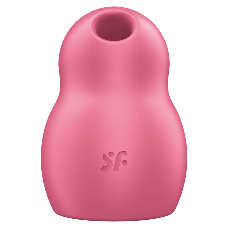 SATISFYER - PRO TO GO 1 DOUBLE AIR PULSE STIMULATOR & VIBRATOR RED - Image 2