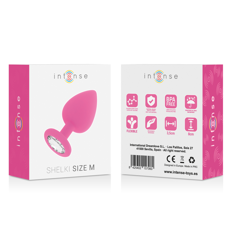 INTENSE - SHELKI M ANAL PLUG FUCHSIA - Image 6