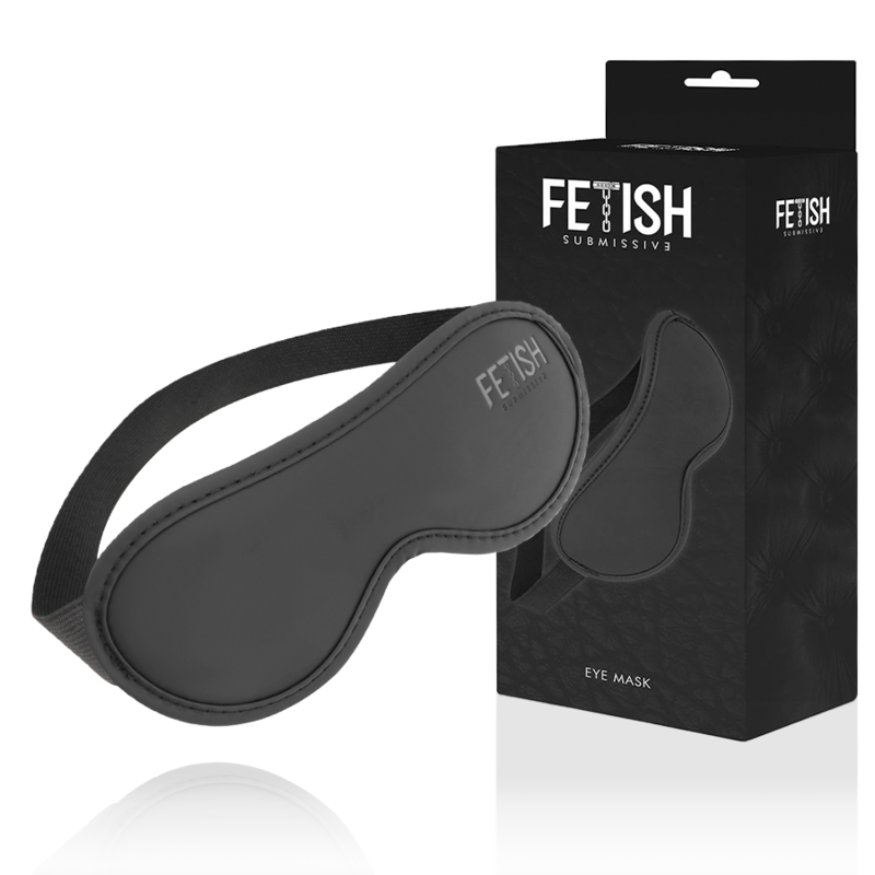 FETISH SUBMISSIVE - VEGAN LEATHER MASK II WITH NOPRENE LINING - Image 2