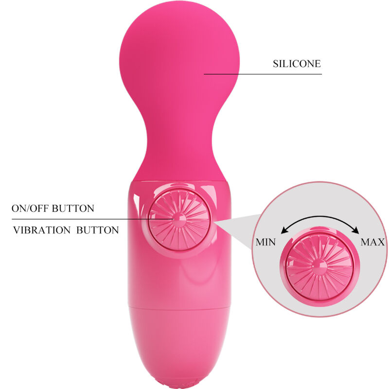 PRETTY LOVE - MAGENTA MINI PERSONAL MASSAGER - Image 7