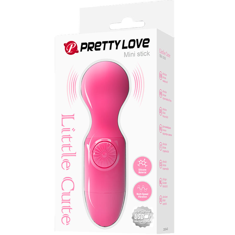 PRETTY LOVE - MAGENTA MINI PERSONAL MASSAGER - Image 9
