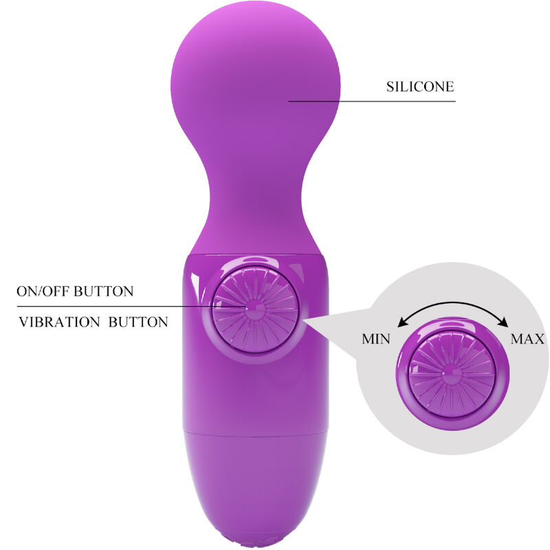 PRETTY LOVE - PURPLE MINI PERSONAL MASSAGER - Image 7