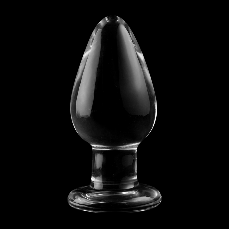 NEBULA SERIES BY IBIZA - MODEL 3 ANAL PLUG BOROSILICATE GLASS TRANSPARENT 11 CM -O- 5 CM - Image 7