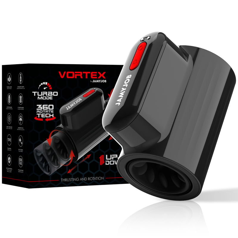 JAMYJOB - VORTEX THRUSTING AND 360 ROTATE TECH TURBO MODE MASTURBATOR - Image 2