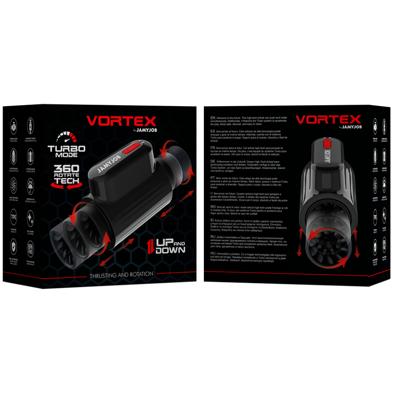 JAMYJOB - VORTEX THRUSTING AND 360 ROTATE TECH TURBO MODE MASTURBATOR - Image 7