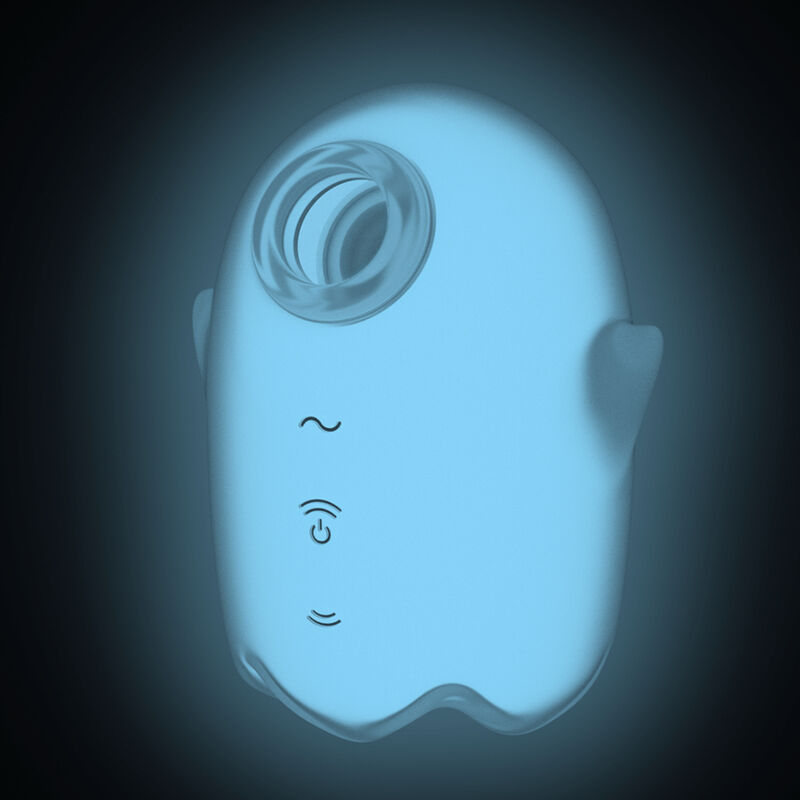 SATISFYER - GLOWING GHOST AIR PULSE & VIBRATOR WHITE - Image 5