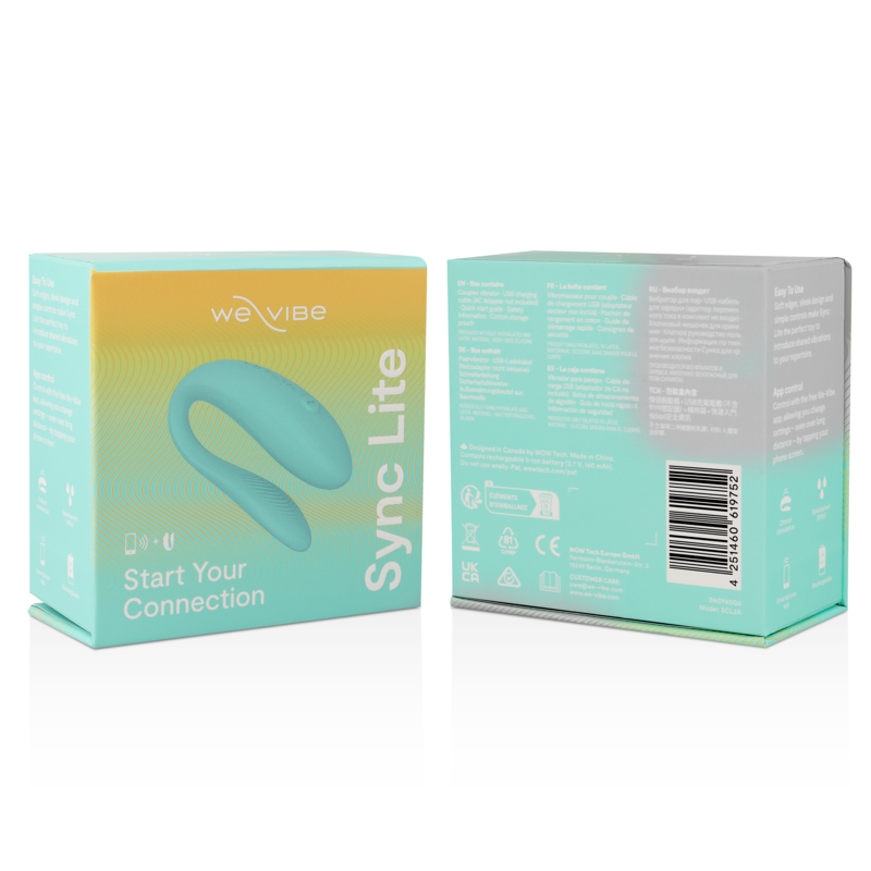 WE-VIBE - SYNC LITE CLITORIS STIMULATOR TURQUOISE - Image 6