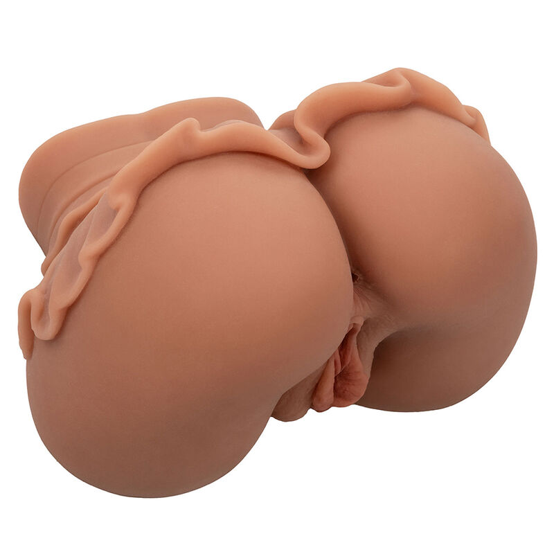 CALEXOTICS - THE HOMECOMING QUEEN DOUBLE REALISTIC MASTURBATOR CARAMEL - Image 3