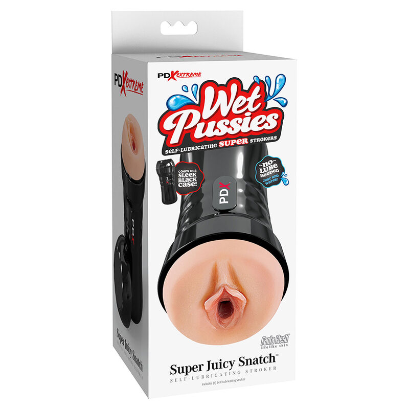 PDX EXTREME - WET PUSSIES SELF-LUBRICATING VAGINA MASTURBATOR FLESH - Image 2