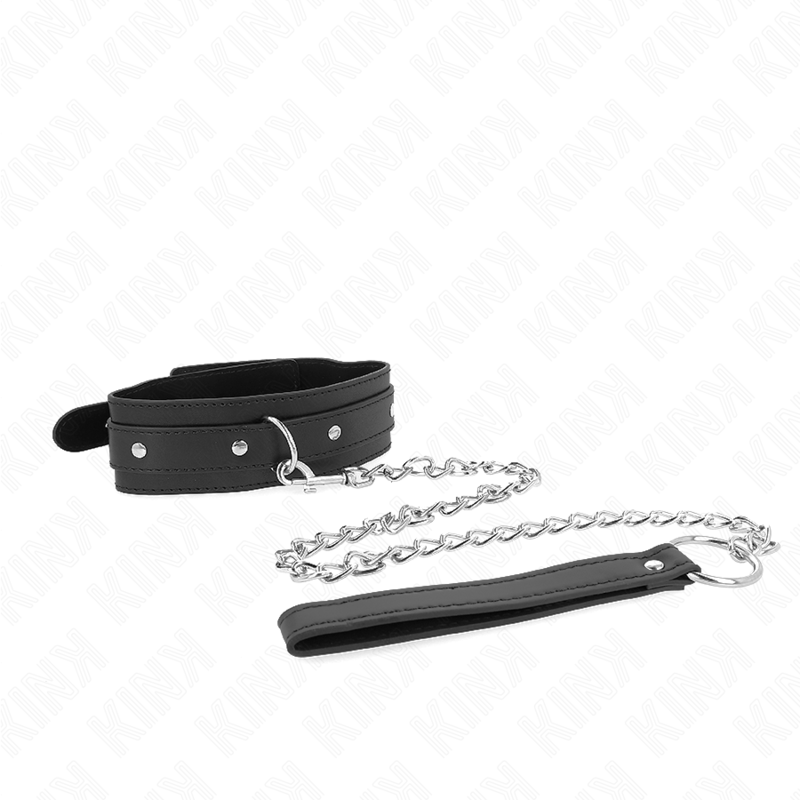 KINK - NECKLACE WITH LEASH 65 CM 1 RING ADJUSTABLE 38-49 CM X 5 CM - Image 4