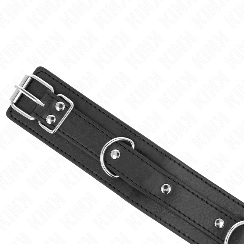 KINK - NECKLACE WITH LEASH 65 CM 3 RING MODEL 1 ADJUSTABLE 38-49 CM X 5 CM - Image 5