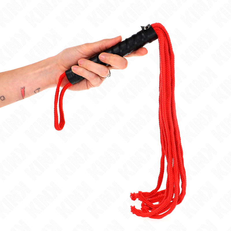 KINK - ROJO ROPE WHIP 56 CM - Image 3