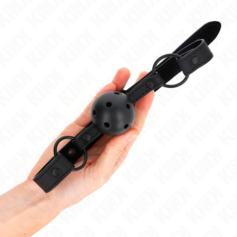 KINK - NEOPRENE BALL 4.5 CM GAG 63.5 X 2 CM ADJUSTABLE 41 X 59 CM - Image 3