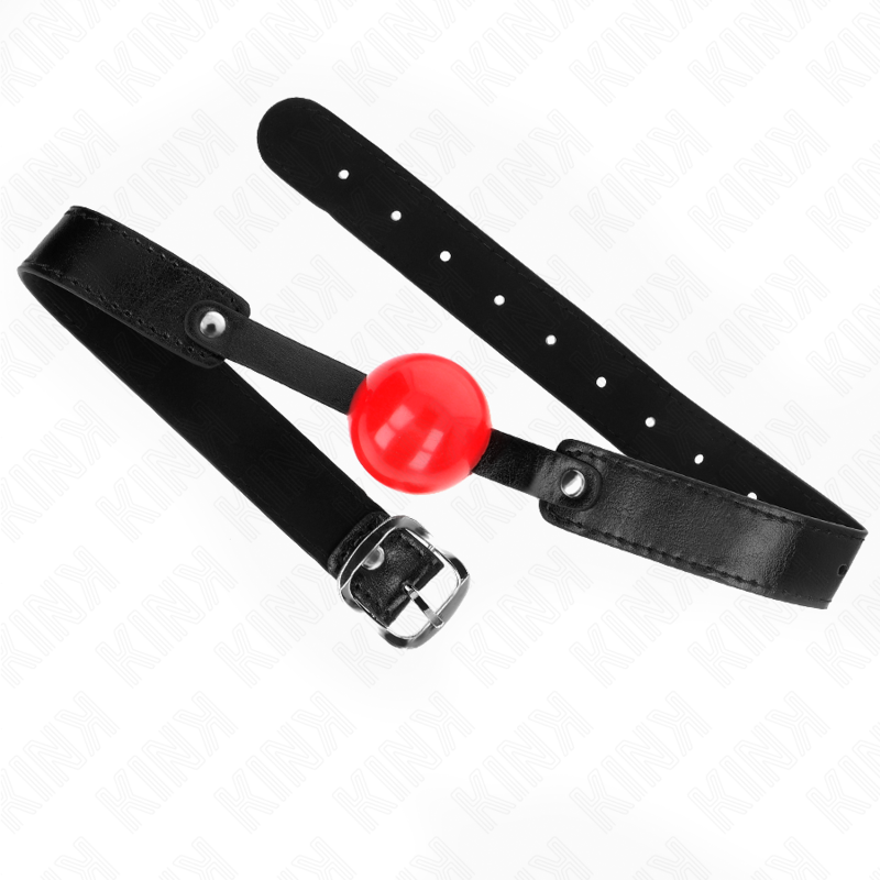 KINK - SOFT TPE BALL 4 CM GAG MODEL 1 66 x 2.5 CM ADJUSTABLE 41-61 CM - Image 2