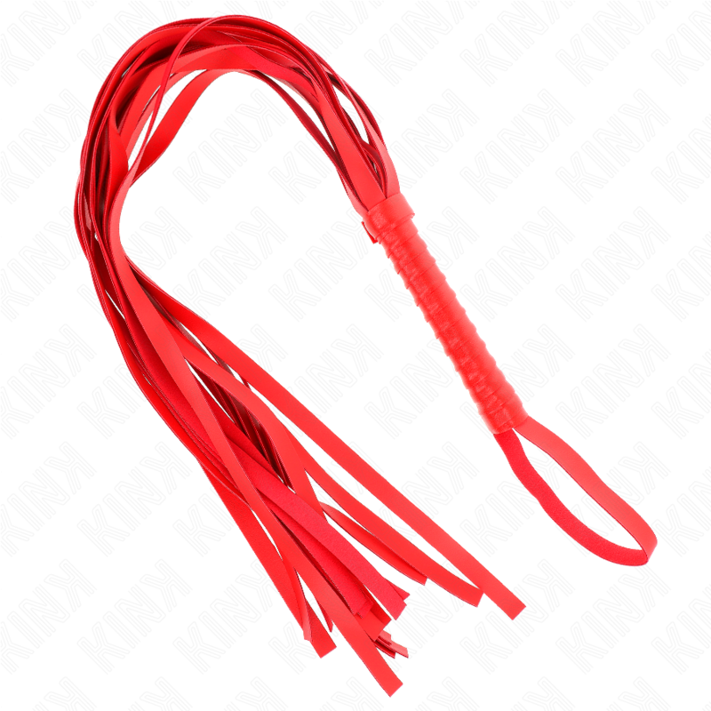 KINK - RED SHORT HANDLE LONG TAIL WHIP 70 CM - Image 2