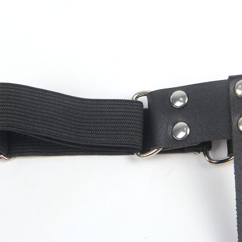 SUBBLIME - 953744 ADJUSTABLE LEATHER PUNK GARTER BLACK ONE SIZE - Image 8