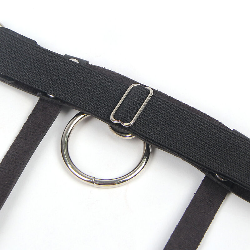 SUBBLIME - 953744 ADJUSTABLE LEATHER PUNK GARTER BLACK ONE SIZE - Image 9