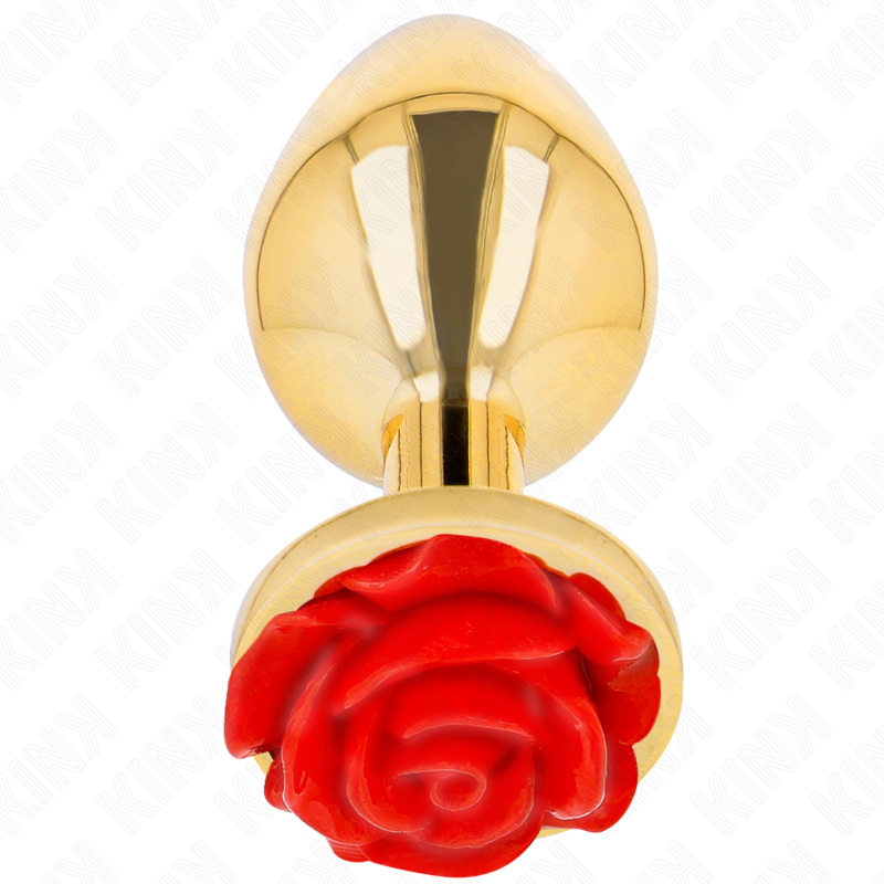KINK - PLUG ANAL GOLD ROSE RED SIZE L - Image 2