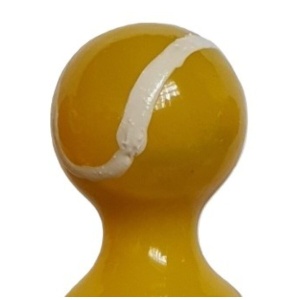 CONDOMERIE - HANDPAINTED NOVELTY CONDOMS TENNIS BALL
