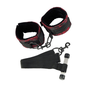 CALEXOTICS - SCANDAL BLACK DOOR HANDCUFFS