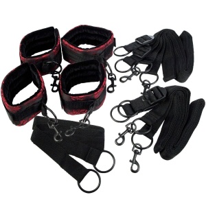 CALEXOTICS - SCANDAL BED TIES SET
