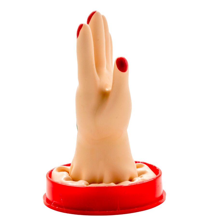 CONDOMERIE - HANDPAINTED NOVELTY CONDOMS HAND MODEL 1 - Image 4