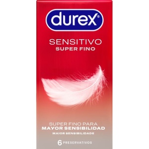 DUREX - SENSITIVE CONTACT TOTAL 6 UNITS