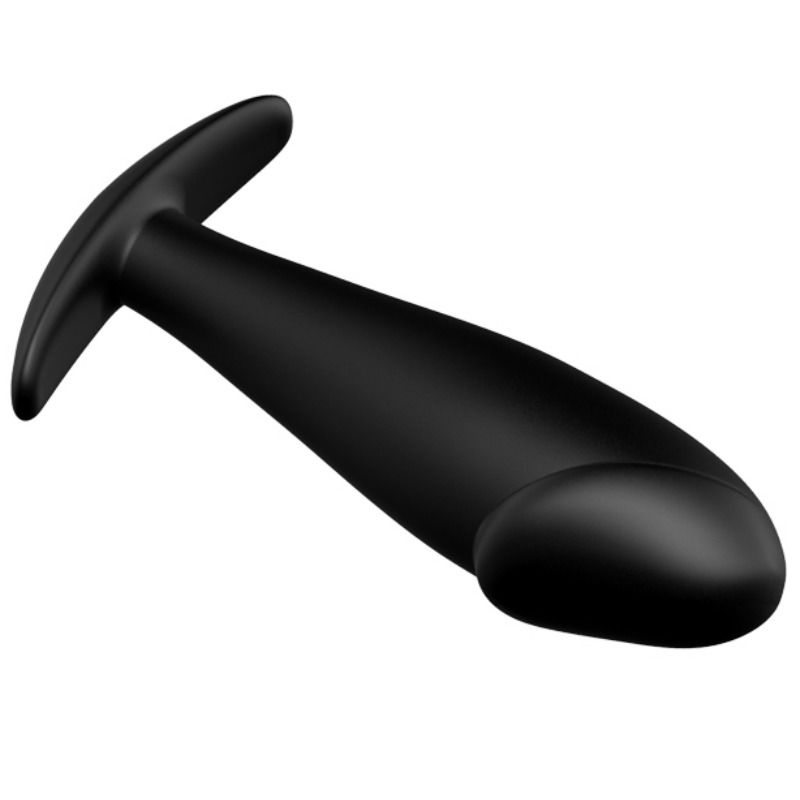 PRETTY LOVE - SILICONE ANAL PLUG PENIS FORM AND 12 VIBRATION MODES BLACK - Image 8