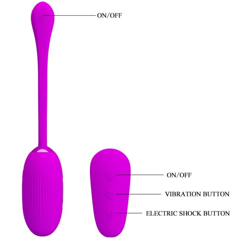 PRETTY LOVE - SHOCK FUN VIBRATING EGG AND ELECTROSHOCK - Image 4
