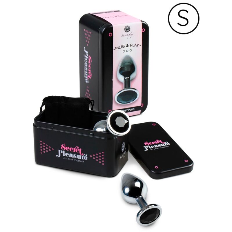 SECRETPLAY - ANAL PLUG BLACK S - Image 2