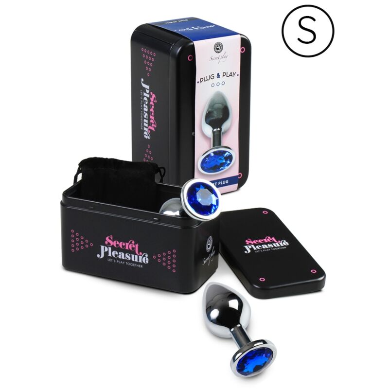 SECRETPLAY - ANAL PLUG BLUE S - Image 2