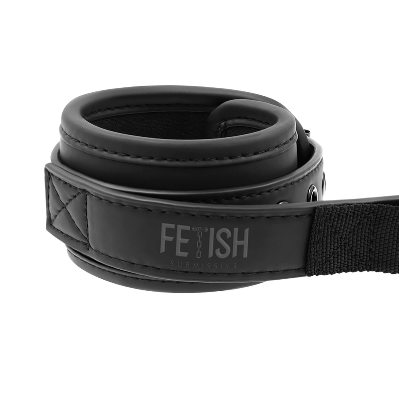FETISH SUBMISSIVE - NOPRENE LINING HANDCUFFS WITH HANDLE - Image 4
