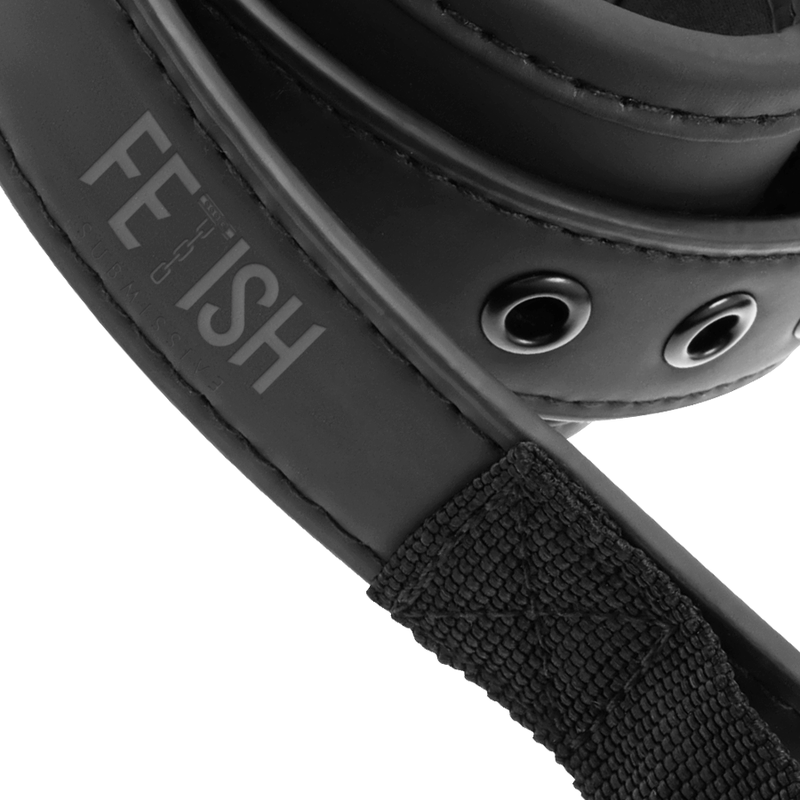 FETISH SUBMISSIVE - NOPRENE LINING HANDCUFFS WITH HANDLE - Image 7