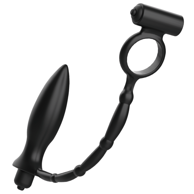 ADDICTED TOYS - ANAL PLUG WITH VIBRATORY RING - Image 2